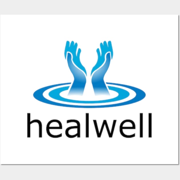 Standard Healwell Logo Wall Art by Healwell